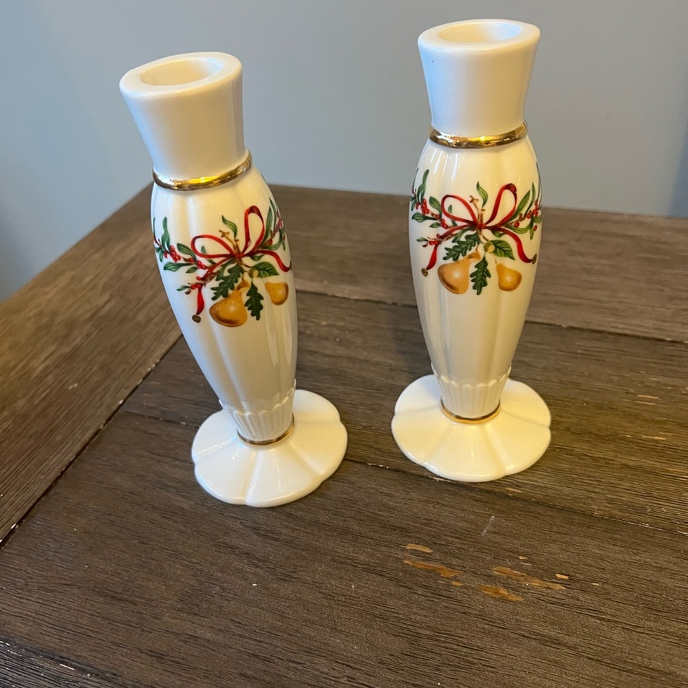 Set of Queensberry Candlestick Holders
